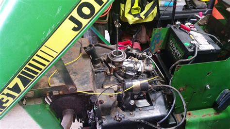 john deere 317 fuel